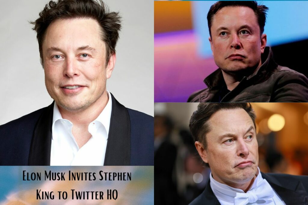 Elon Musk Invites Stephen King to Twitter HQ