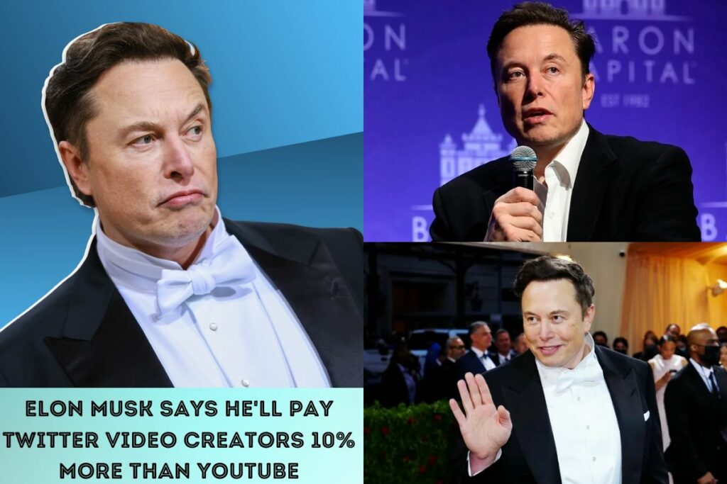 Elon Musk Says He'll Pay Twitter Video Creators 10% More Than YouTube