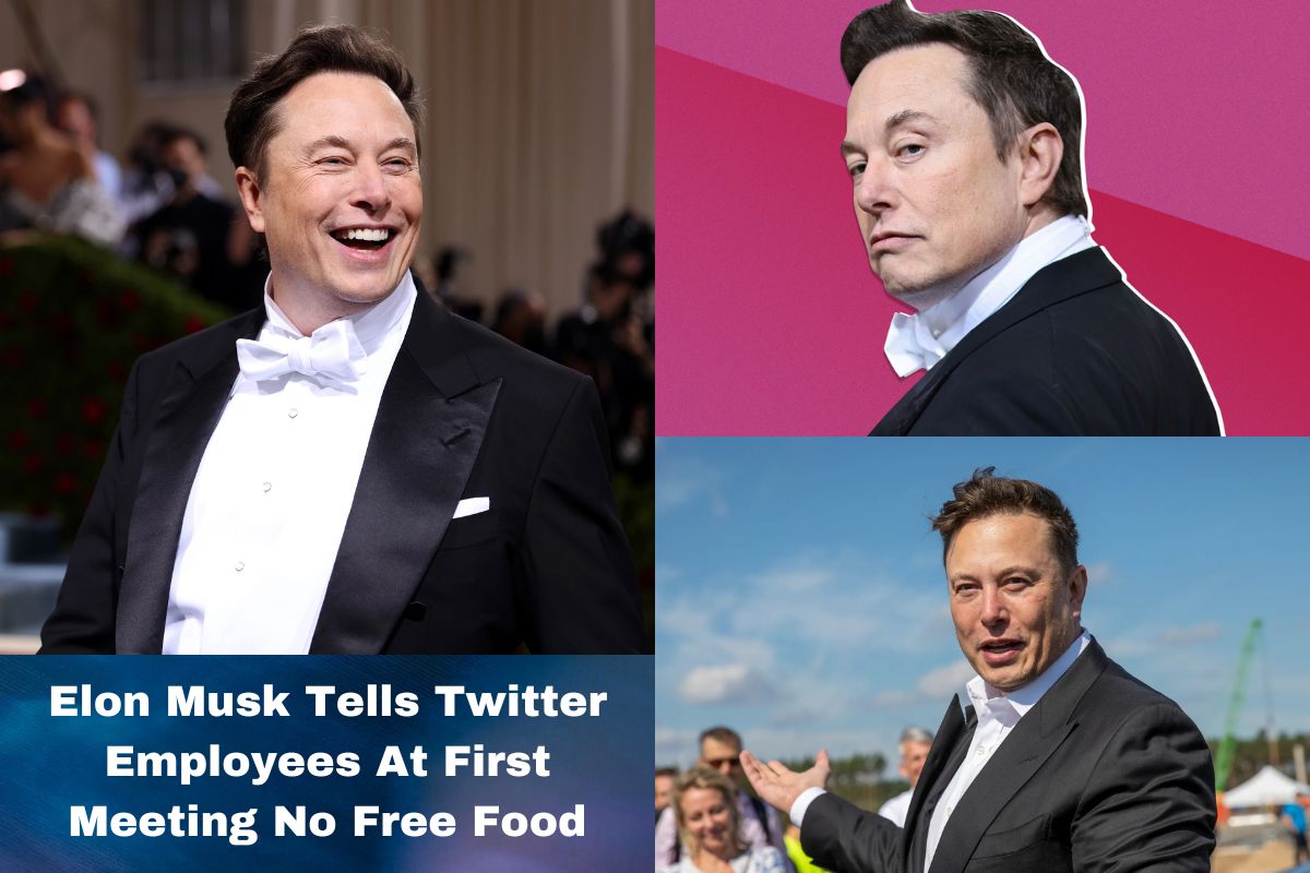 Elon Musk Tells Twitter Employees At First Meeting No Free Food