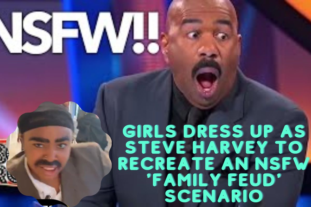 Girls Dress Up as Steve Harvey to Recreate an NSFW 'Family Feud' Scenario