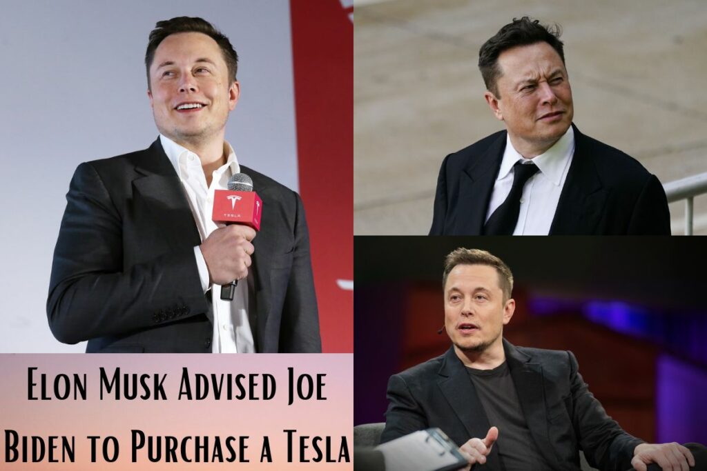 Elon Musk Advised Joe Biden to Purchase a Tesla