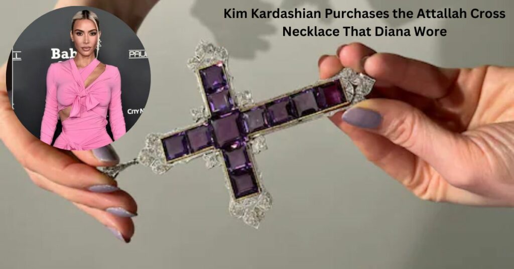 Kim Kardashian Purchases the Attallah Cross Necklace That Diana Wore