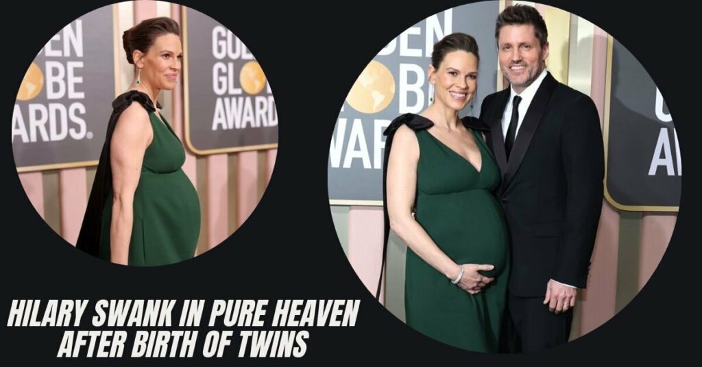 Hilary Swank in Pure Heaven After Birth of Twins