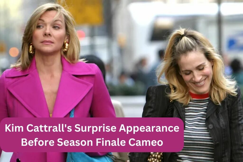 Kim Cattrall's Surprise Appearance Before Season Finale Cameo
