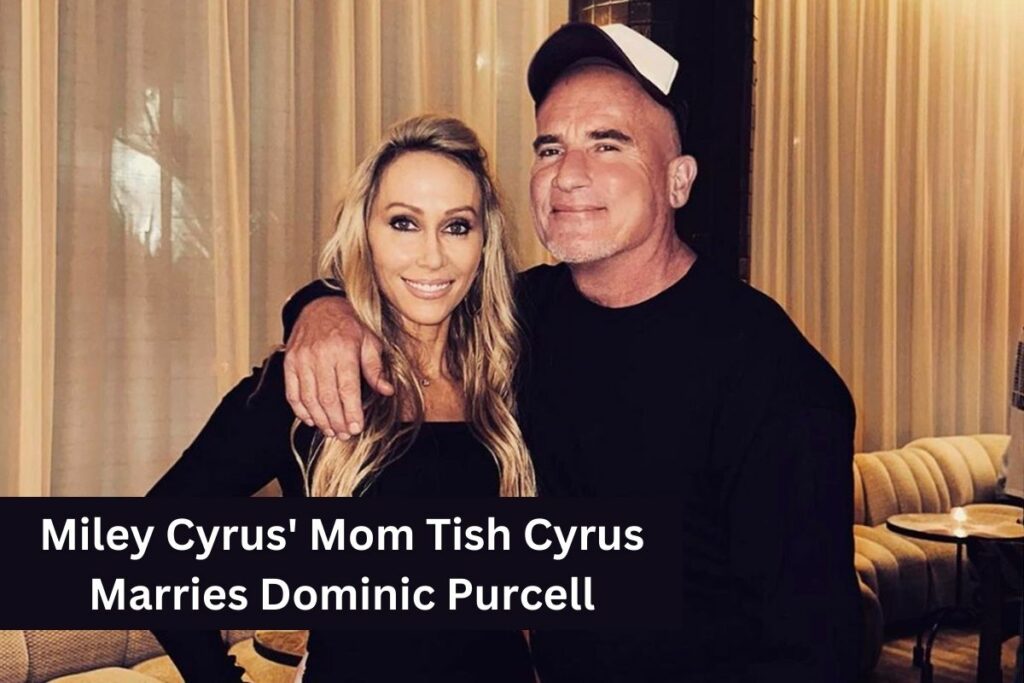 Miley Cyrus' Mom Tish Cyrus Marries Dominic Purcell